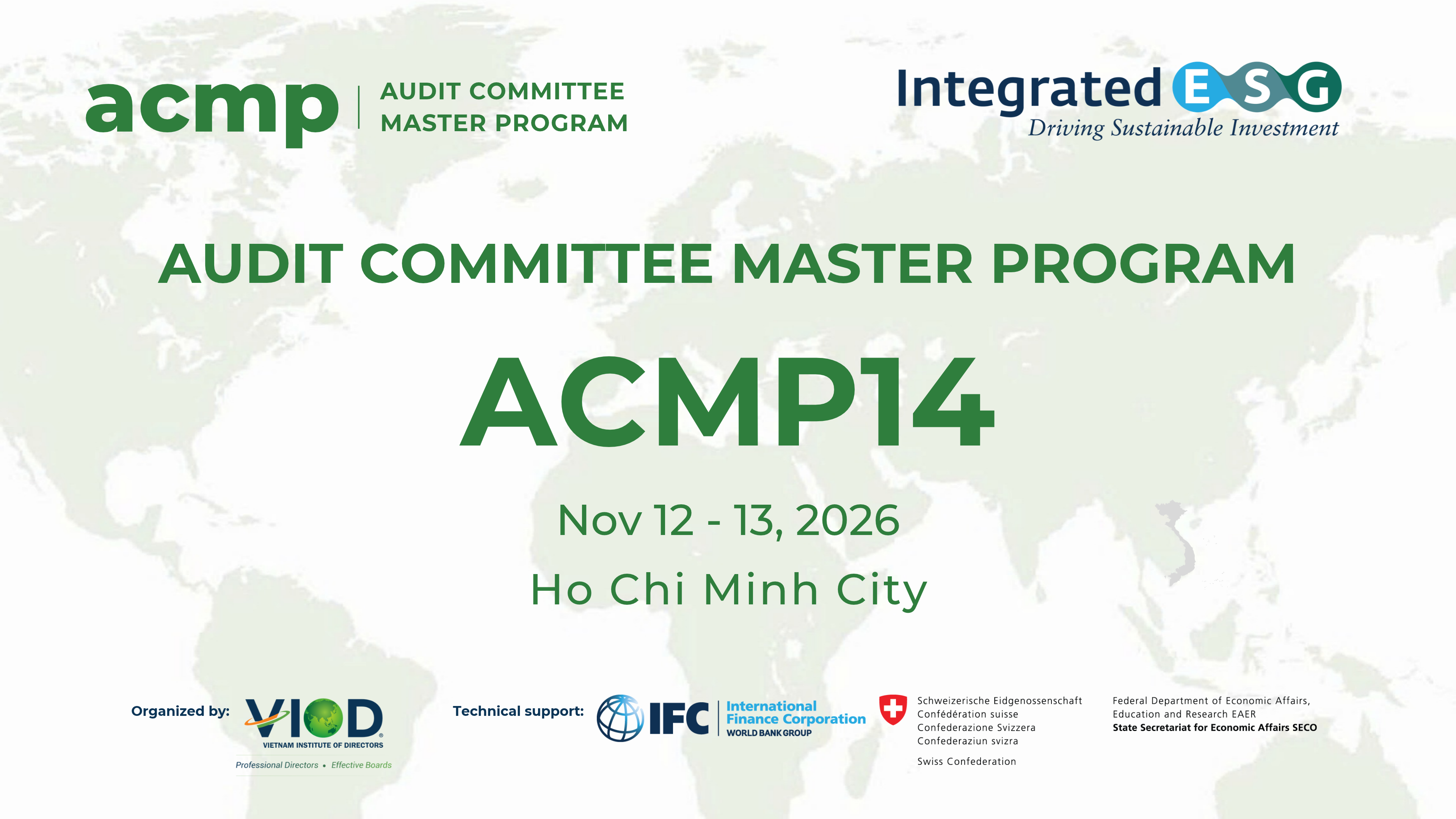 AUDIT COMMITTEE MASTER PROGRAM (ACMP14)