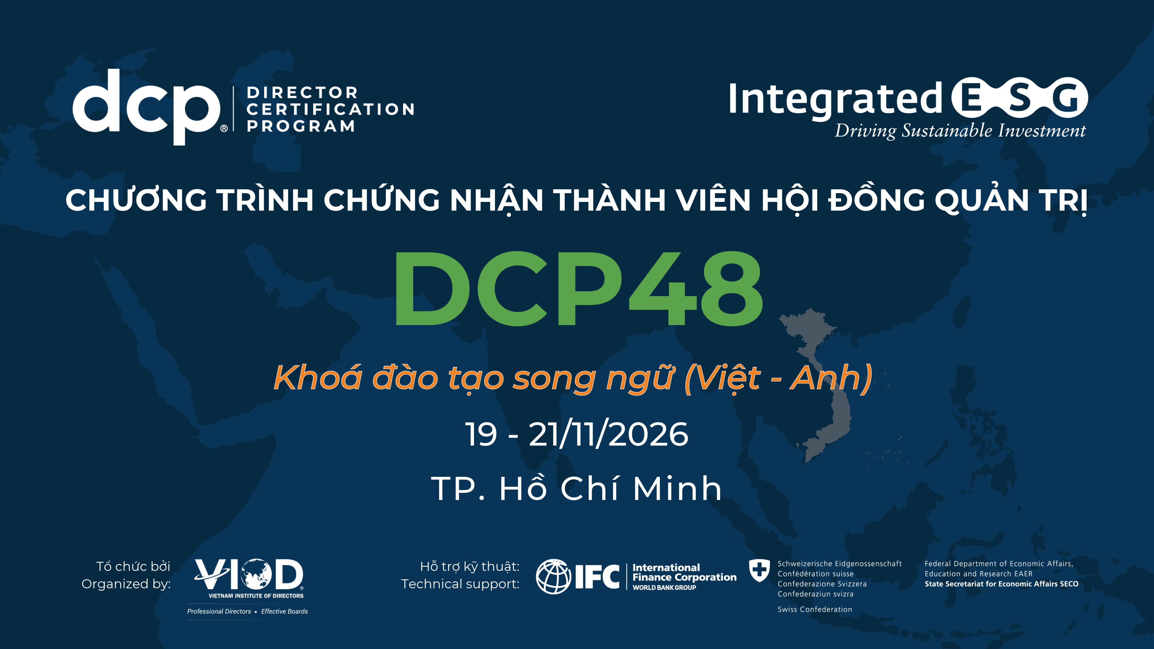 CHƯƠNG TRÌNH CHỨNG NHẬN THÀNH VIÊN HỘI ĐỒNG QUẢN TRỊ (DCP48)
