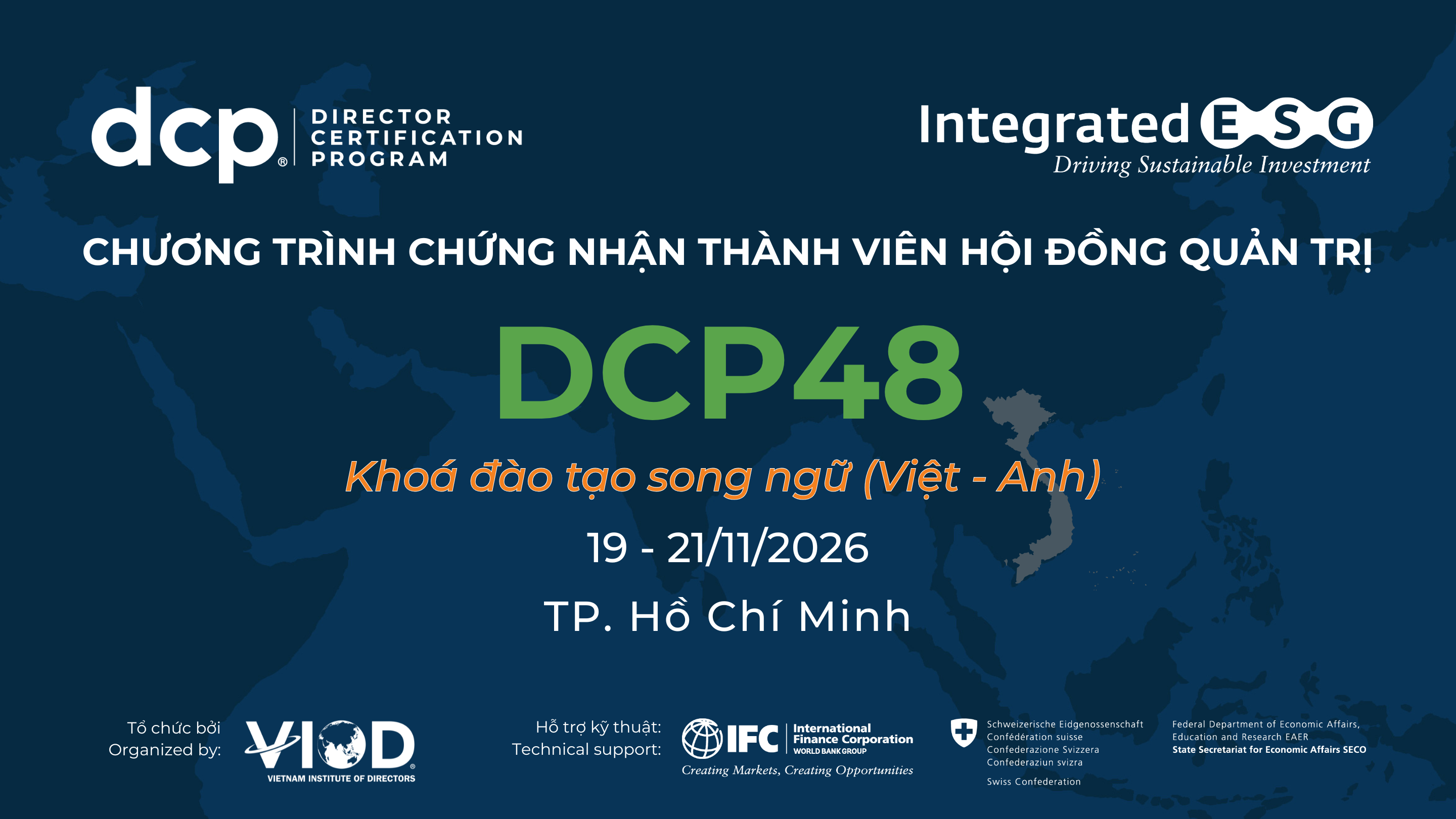 CHƯƠNG TRÌNH CHỨNG NHẬN THÀNH VIÊN HỘI ĐỒNG QUẢN TRỊ (DCP48)