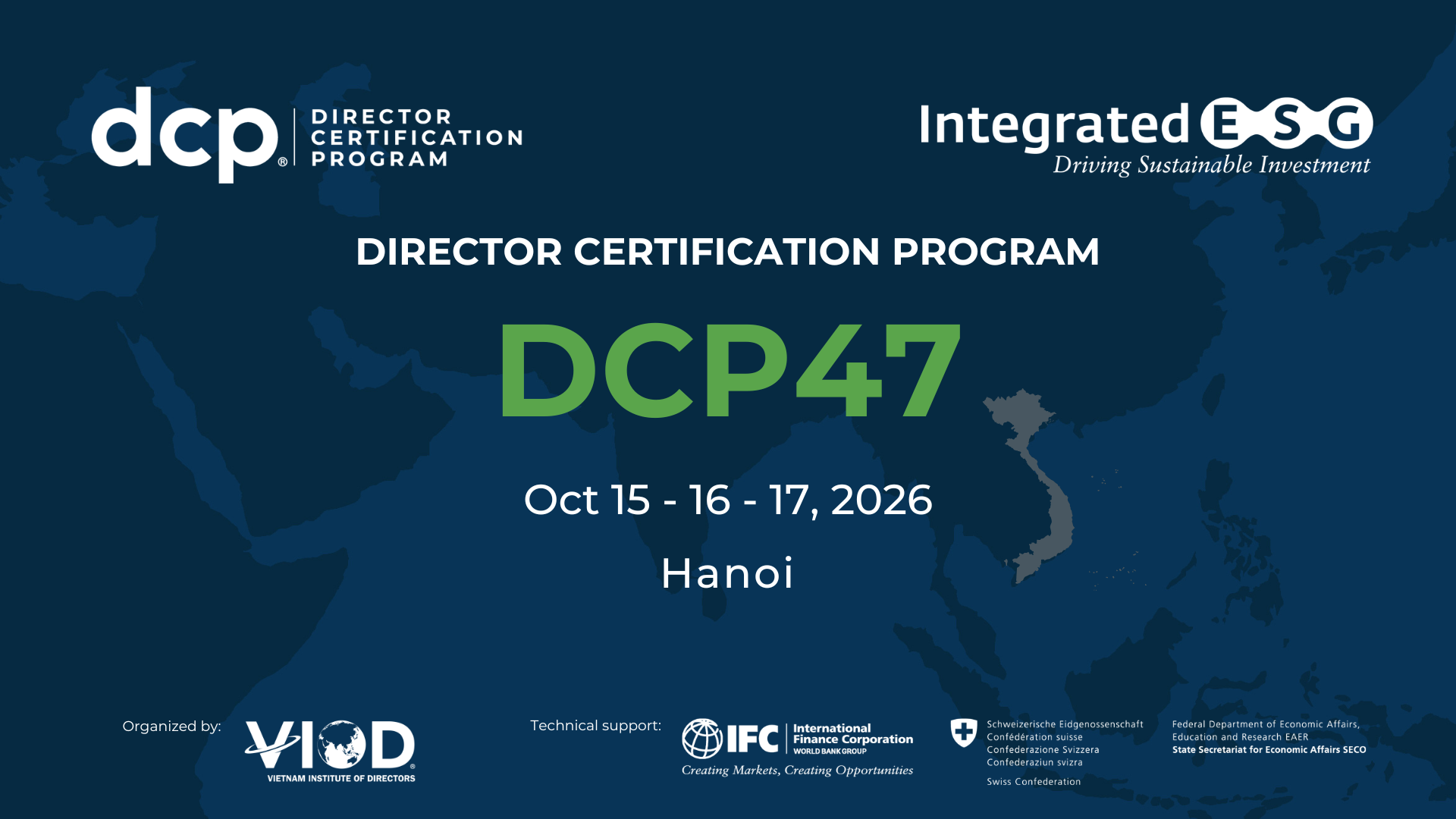 DIRECTOR CERTIFICATION PROGRAM (DCP47)