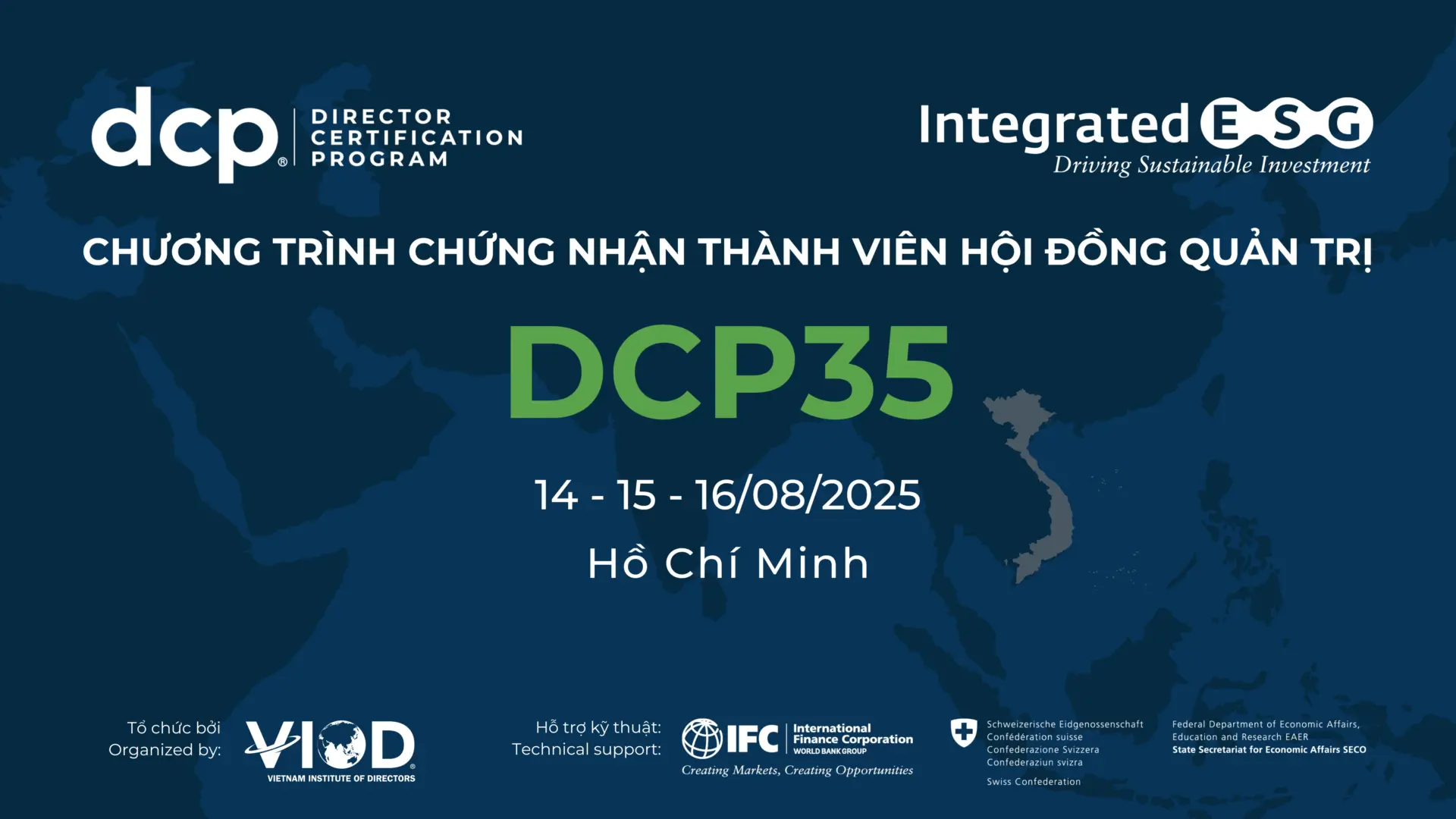 CHƯƠNG TRÌNH CHỨNG NHẬN THÀNH VIÊN HỘI ĐỒNG QUẢN TRỊ (DCP35)