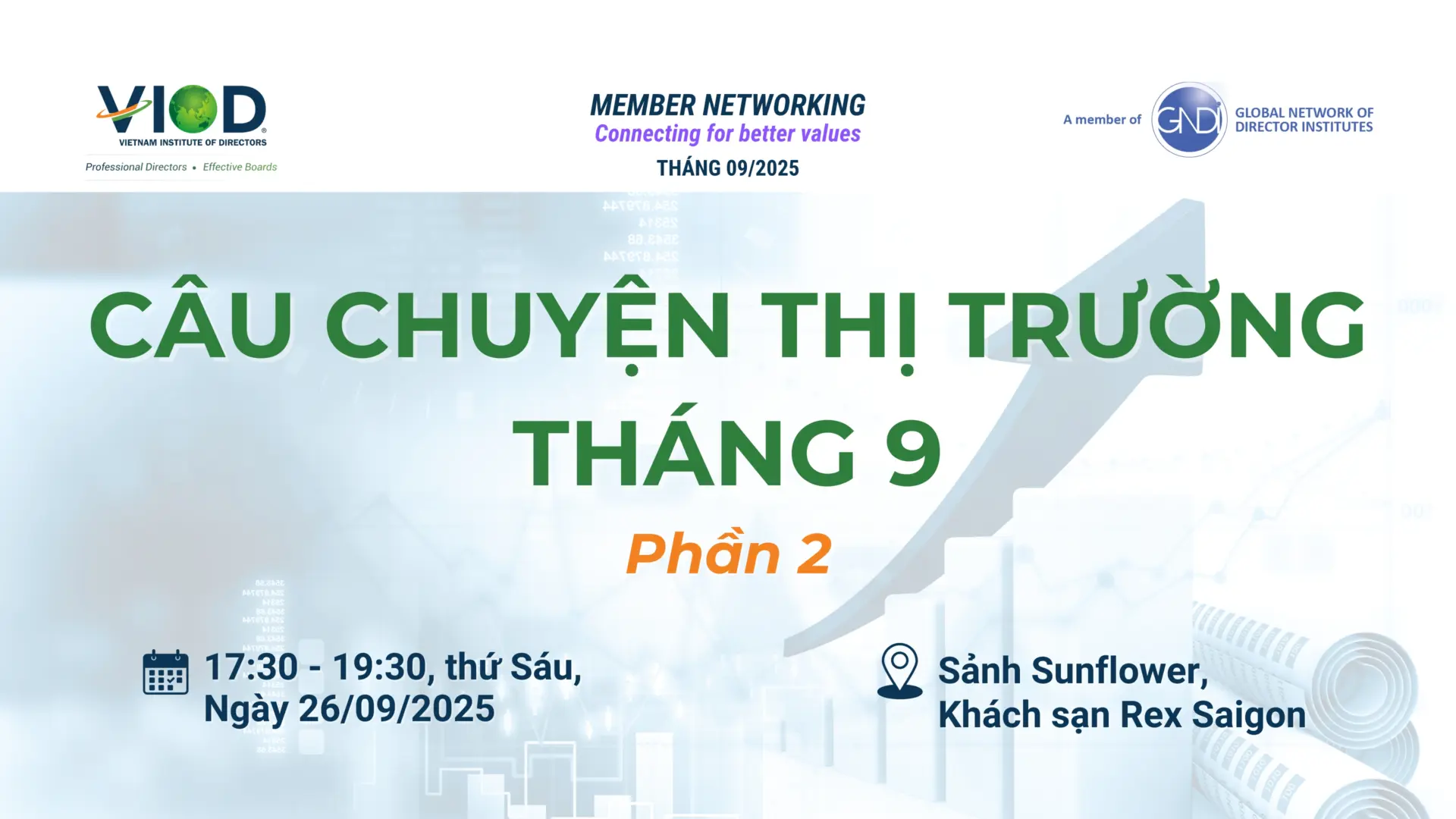 Member Networking tháng 9/2025: “Câu chuyện thị trường tháng 9”
