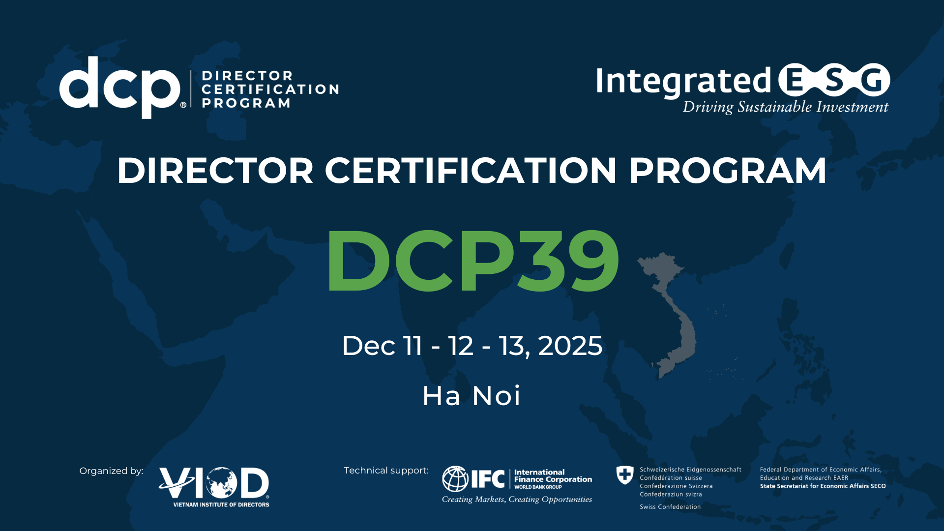 DIRECTOR CERTIFICATION PROGRAM (DCP39)