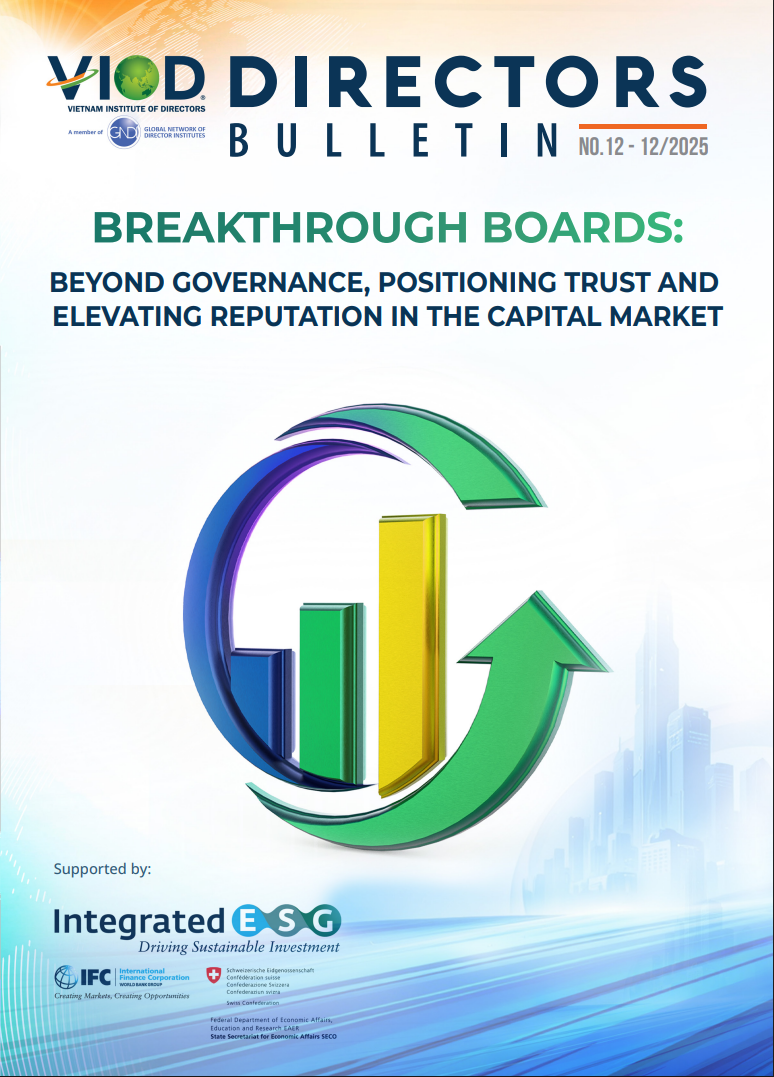 BREAKTHROUGH BOARDS: BEYOND GOVERNANCE, POSITIONING TRUST AND ELEVATING REPUTATION IN THE CAPITAL MARKET
