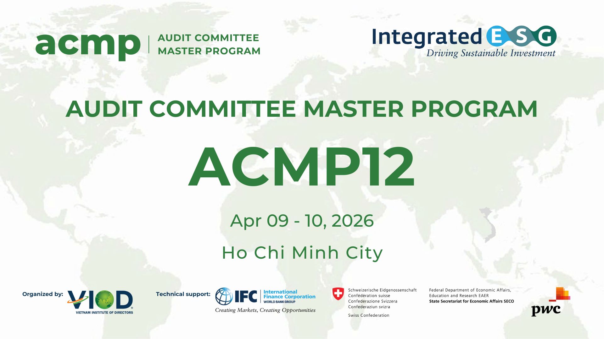 AUDIT COMMITTEE MASTER PROGRAM (ACMP12)
