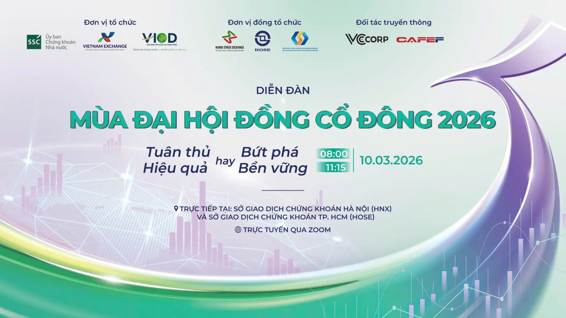 DIỄN ĐÀN “MÙA ĐẠI HỘI CỔ ĐÔNG 2026: TUÂN THỦ HAY BỨT PHÁ – HIỆU QUẢ HAY BỀN VỮNG”