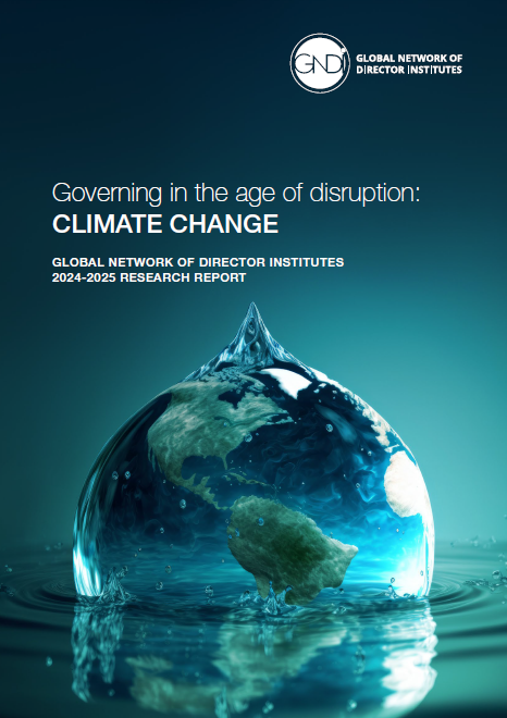 Governing in the age of disruption: CLIMATE CHANGE