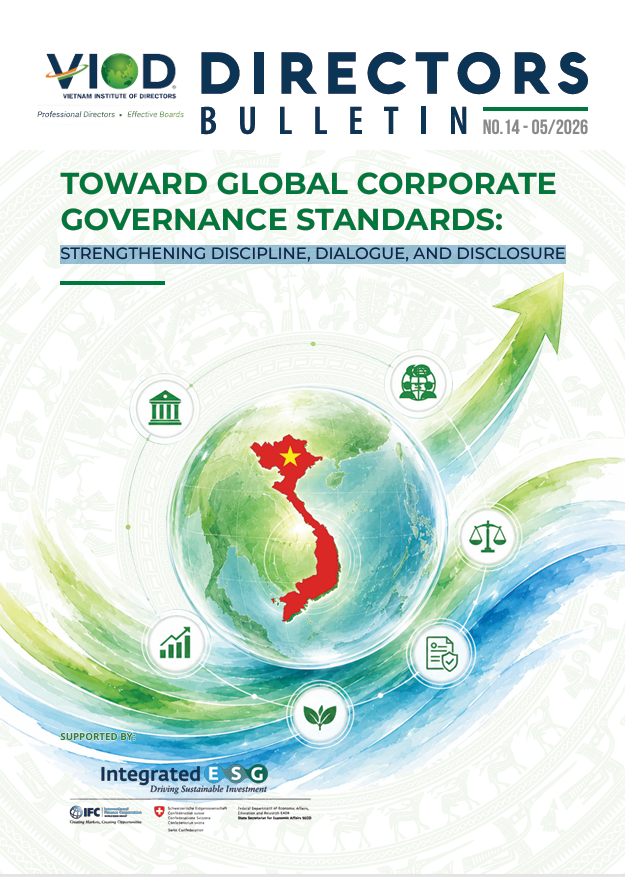 TOWARD GLOBAL CORPORATE GOVERNANCE STANDARDS: STRENGTHENING DISCIPLINE, DIALOGUE, AND DISCLOSURE